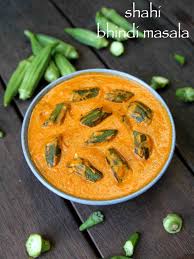 Bhindi Curry Recipe Shahi Bhindi Masala Gravy Shahi Bhindi Sabzi Recipe Bhindi Curry Recipe Curry Recipes Okra Curry
