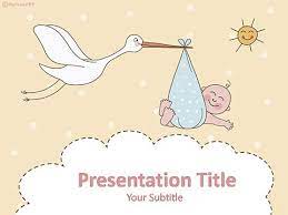 Baby Born Powerpoint Template Powerpoint Templates Powerpoint Free Powerpoint