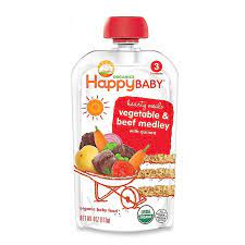 Happy Baby Hearty Meals 4 Oz Stage 3 Organic Baby Food In Beef Stew Bed Bath Beyond
