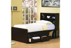 Headboard, footboard, trundle, & underbed storage. Coaster Phoenix Twin Bookcase Bed With Underbed Storage A1 Furniture Mattress Bookcase Beds