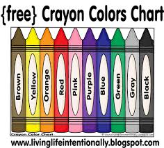 Crayons Clipart Color Chart Crayons Color Chart Transparent