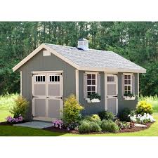 Increase outdoor storage with a wood storage shed when you're ready to add storage to your outdoor space, look to lowe's and browse our selection of wood storage sheds perfect for the job. Alpine Structures Riverside 10 Ft W X 14 Ft D Storage Shed Reviews Wayfair