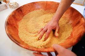 Couscous is probably the quickest and easiest thing i know how to make. The Patient Art Of Hand Rolled Couscous Couscous Middle Eastern Recipes Flavorless