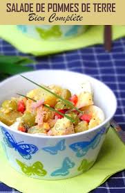 Salade De Pommes De Terre Bien Complete Salade Pomme De Terre Salade Pomme Salade