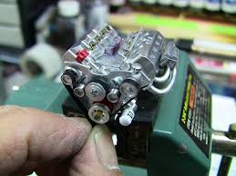 Miniature V 8 Working Engine Hemi Engine Motor Engine Engineering