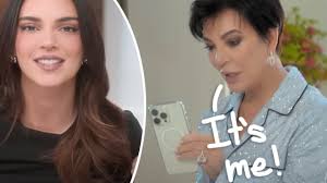 Kendall Jenner Steals Mom Kris' Hairstyle In New Pics