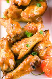 For the sauce · 1 can mango nectar · habanero sauce to taste · 1 tablespoon corn syrup · 1/4 cup frank's redhot sauce · 1/3 cup unsalted butter . Mango Habanero Chicken Wings In The Oven Crispy And Gluten Free