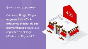 Des hamburgers, sandwichs, frites de poulet, végétaux et salades profitez des offres dès maintenant. Etude De Cas Burger King Paylead Augmenter La Frequence D Achat