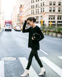 Accessorize a dressy outfit with block heeled chelsea. Pin On Street Style