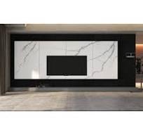 Eco--Friendly Interior Bamboo Hollow Core Decorative PVC WPC Spc TV  Background Wall Panel