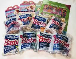 1992 Mcdonald S Happy Meal Toys Barbie Complete Set Of Happy Meal Mcdonalds Happy Meal Happy Meal Toys