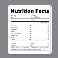 Nutrition facts label vector templates in color and black with editable text. Nutrition Label Template Free Awesome Nutrition Facts Label Template Nutrition Facts Label Nutrition Labels Food Label Template