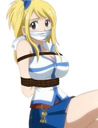 Download HD Lucy Heartfilia Tied Up And Gagged By Songokussjsannin8000 -  Fairy Tail Lucy Anime Transparent PNG Image - NicePNG.com