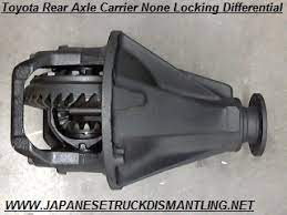Now it is possible to initiate diff.lock from button by adding one more. Toyota Tacoma Rear Axle Carrier Differential 4 10 Ratio Gears Ring And Pinion