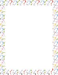 Download free printable 4th july red and blue stars with stripes decorative border for use as photo frames or other fancy projects on letter size paper. Question Mark Border Clip Art Page Border And Vector Graphics Page Borders Clip Art Borders Free School Borders