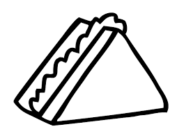 Simply do online coloring for ice cream sandwich coloring pages directly from your gadget this particullar coloring sheet dimension is around 600 pixel x 464 pixel with approximate file size for. Half Sandwich Coloring Page Coloringcrew Com