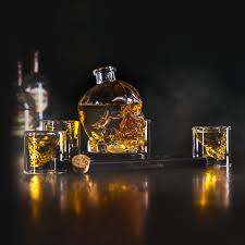 Proudly handmade in rural wisconsin since 2015. Skull Whiskey Decanter Set Royal Decanters Touch Of Modern