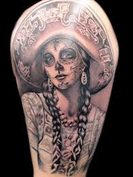 The old warehouse district of downtown houston was transformed from an industrial zone to a residential/art commercial area in the late 19th and early 20th centuries, yet maintains its historical look. Dia De Los Muertos Girl Tattoo Designs