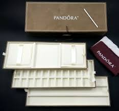 Pandora Charm Bead Bracelet Jewelry Box Storage Tan Suede 3 Tier Tool Cloth Pandora Charm Be Suede Jewelry Jewelry Organizer Box Pandora Bracelet Charms