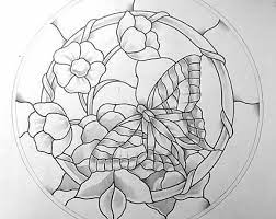 Kleurboek katten voor volwassenen kleurplaten op deze pagina vind je zo'n 30 gedetailleerde katten kleurplaten in zentangle stijl, uit het kleurboek cat coloring pages for adults van peaksel. Phoenix Bloemen Tekenen Glas In Lood Kleurplaten