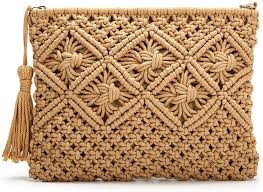 From small drawstring pouches and zipper bags to larger shoulder bags, purses for women, handbags, and even backpacks, every hippie bag we offer has something remarkable to offer. Buy Joseko Clutch Purses For Women Tassel Straw Handbag Vintage Handwoven Bag Summer Beach Bag Online In Vietnam B08yn4174y