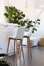 Elegant Bar Stools In Weave And Oak Bar Stools Dining Room Inspiration Elegant Bar Stools