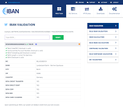 An iban is an internationally agreed code of up to 34 letters and numbers that identifies a particular bank account. Iban Suite Validierungs Und Berechnungsservice
