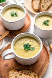 Felicity cloake's leek and potato soup. Potato Soup With Parsnip Leek Recipe Elle Republic