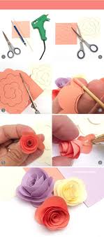 Home kreasi kertas membuat hiasan gantung balon udara dari kertas. Cara Membuat Bunga Dari Kertas Origami Yang Simple