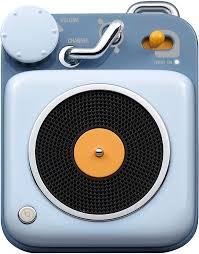 Muzen Audio Berry Blue Button Portable Wireless High Definition Audio Bluetooth Speaker Classic Vintage Retro D In 2020 Bluetooth Speaker Radio Design Portable Radio