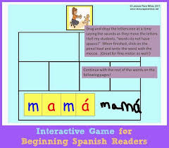 Free Mommy Maestra Is Offering My Tema 2 Centro Foneticos You Need The Mimio Software To Open The Spanish Reading Reading Games Interactive Phonics Games