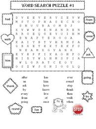 Crossword puzzles are for everyone. First Grade Sight Words Word Search Puzzles 2 Puzzles By David Filipek