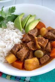 American / streaky bacon has also played a big part in puerto rican cuisine. Puerto Rican Carne Guisada The Best Beef Stew Kitchen Gidget Boricua Recipes Guisada Recipe Carne Guisada Recipe