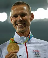 Jared Tallent Australia Matej Toth Slovakia Editorial Stock Photo