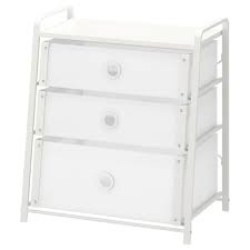 3 drawer nightstand white ikea bookshelf. Lote 3 Drawer Chest White 21 5 8x24 3 8 Ikea