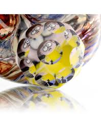 Glass Pipe Dry 'The Many Facets of Jimmy' Chaos Sherlock by Jerry Kell