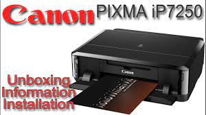Brilliante farben und klares druckbild. Canon Pixma Ip 7250 Unboxing Information Und Installation Youtube