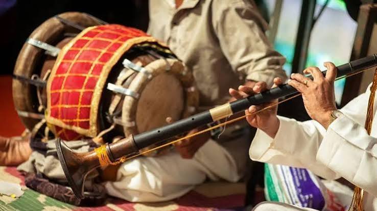 Traditional percussion ensemble