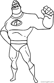 You can easily print or download them at your convenience. Incredibles Coloring Pages Coloringall
