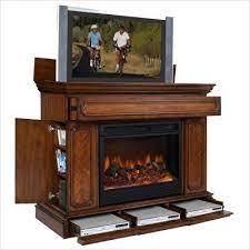 Target/home/electric fireplace with storage (122)‎. Electric Fireplace With Tv Lift Ideas On Foter