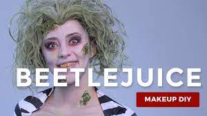 Nothing really says ghost except that you can see how they died. Beetlejuice Makeup Tutorial Halloweencostumes Com Blog