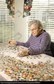 I wish i could say that my dad was always there for me when i was a kid, but the fact is he wasn't. Elderly Woman Doing Jig Saw Puzzle Foto De Archivo 3009457 Agencia De Stock Panthermedia
