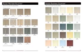 The proprietary process achieves this incredible look by presenting a darker shade of a color in the grain, and a lighter one on the higher points. Foundry Cedar Shake Color Board Google Search House Siding Siding Contractors Siding Colors