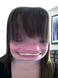 Doesn't she look so intelligent?LOL