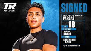 Lightweight phenom Emiliano Vargas signs promotional contract with Top Rank  - The Ring