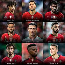 Cristiano ronaldo se ha convertido en el primer jugador en disputar cinco eurocopas, máximo goleador de la historia de las eurocopas 811 fotografía marca. Joao Felix Raphael Guerreiro Ruben The Football Arena Facebook
