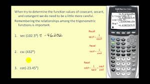 Arctan calculator the inverse of a tangent function is arctan or inverse tan or atan. Trigonometry Using A Calculator Video Lessons Examples And Solutions