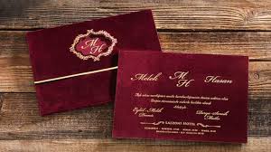 Vector floral and geometric monogram frame on light grey background with sample text. Beautifully Designed Wedding Invitations Cards In Nigeria