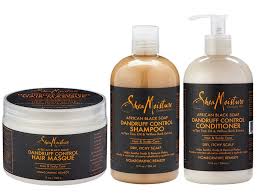 Aonebeauty Com Shea Moisture African Black Soap Dandruff Control 3pc Set 45 47 Http Www Aoneb Shea Moisture Products African Black Soap Dandruff Control