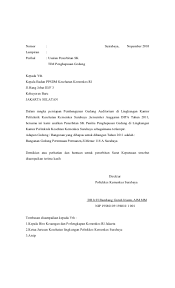 Contoh Surat Permohonan Penghapusan Aset Gedung Sekolah Kumpulan Surat Penting